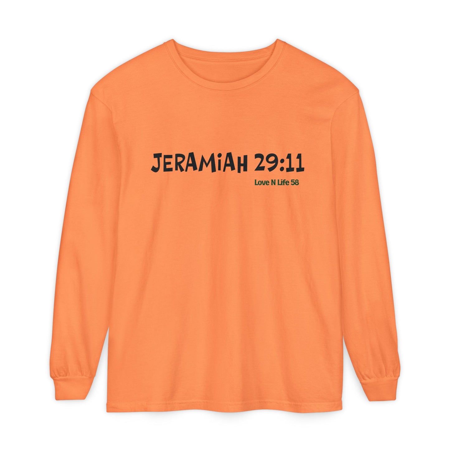 Jeremiah 29:11 Long Sleeve Tee