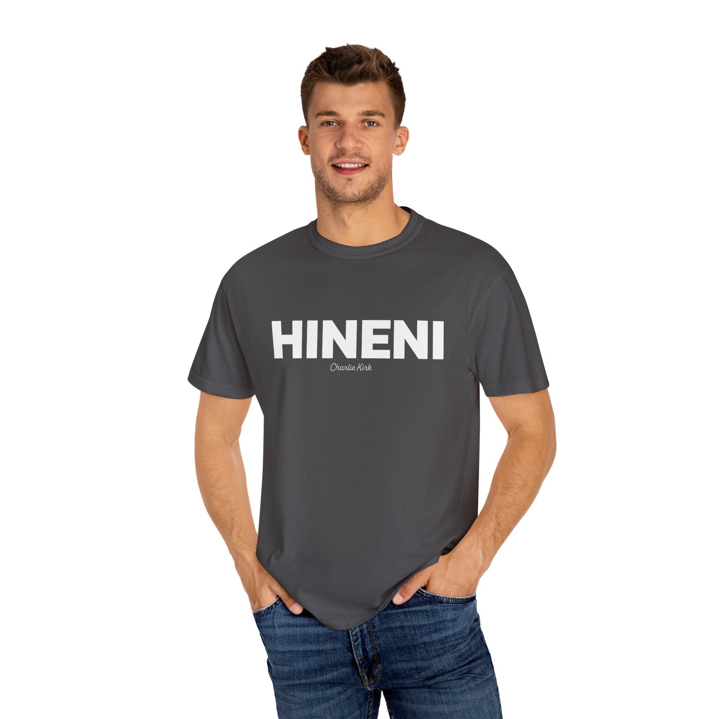 HINENI Charlie Kirk Tee - Comfort Colors