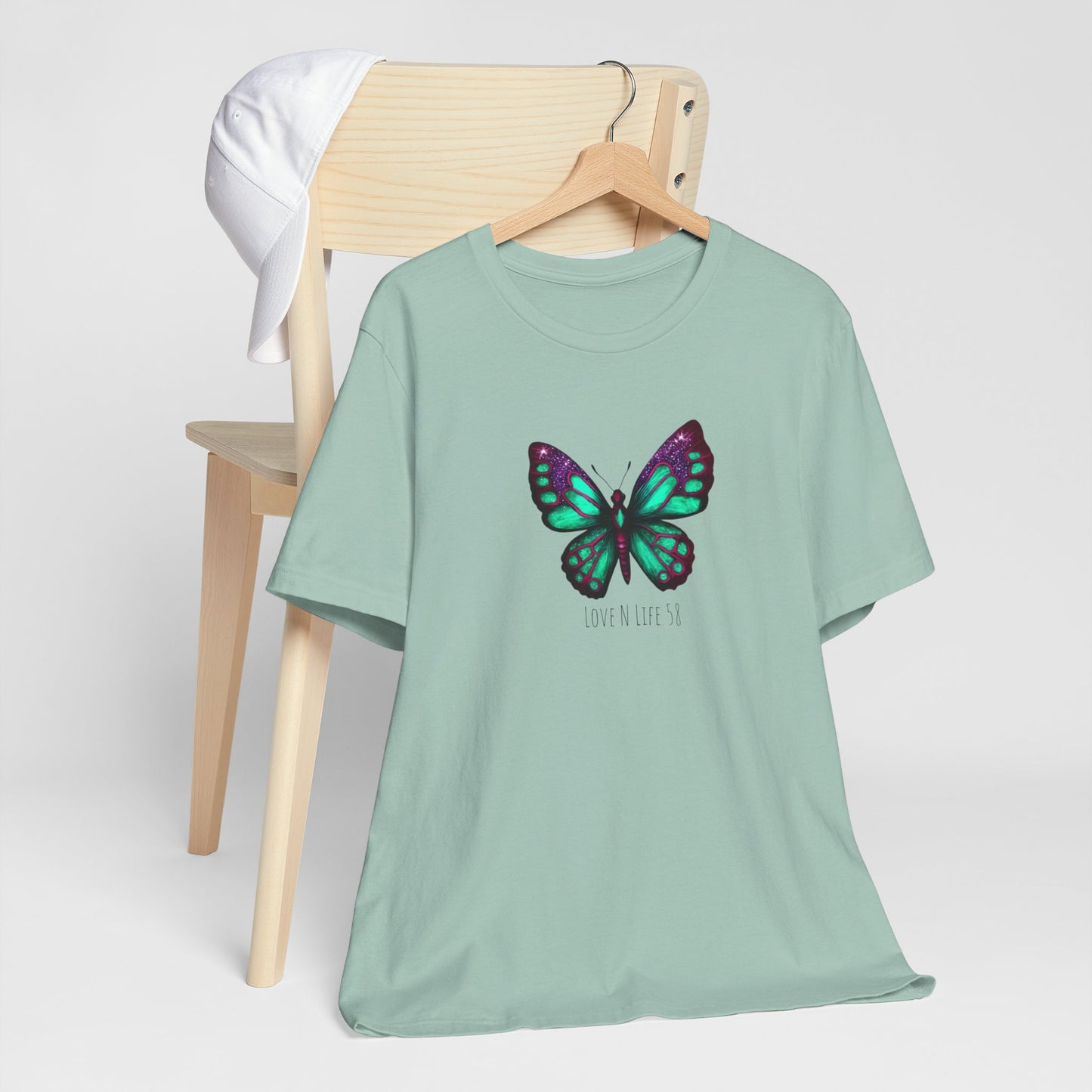 Butterfly Love Tee - Bella Canvas