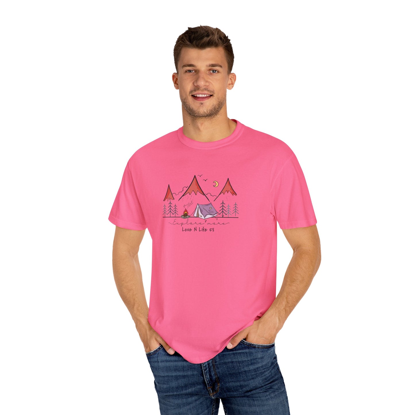 Explore More Tee - Comfort Colors