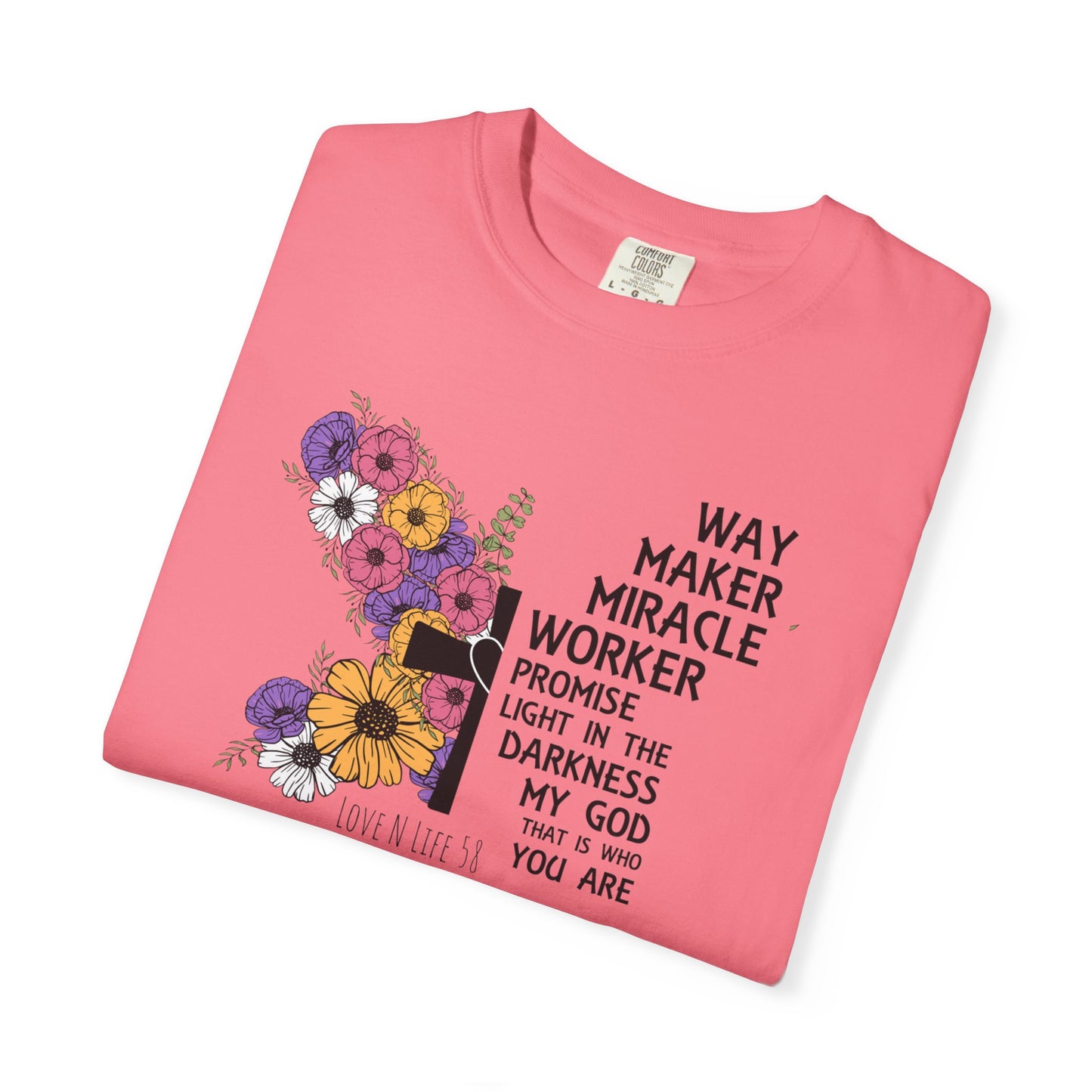 Way Maker Miracle Worker Tee - Comfort Colors