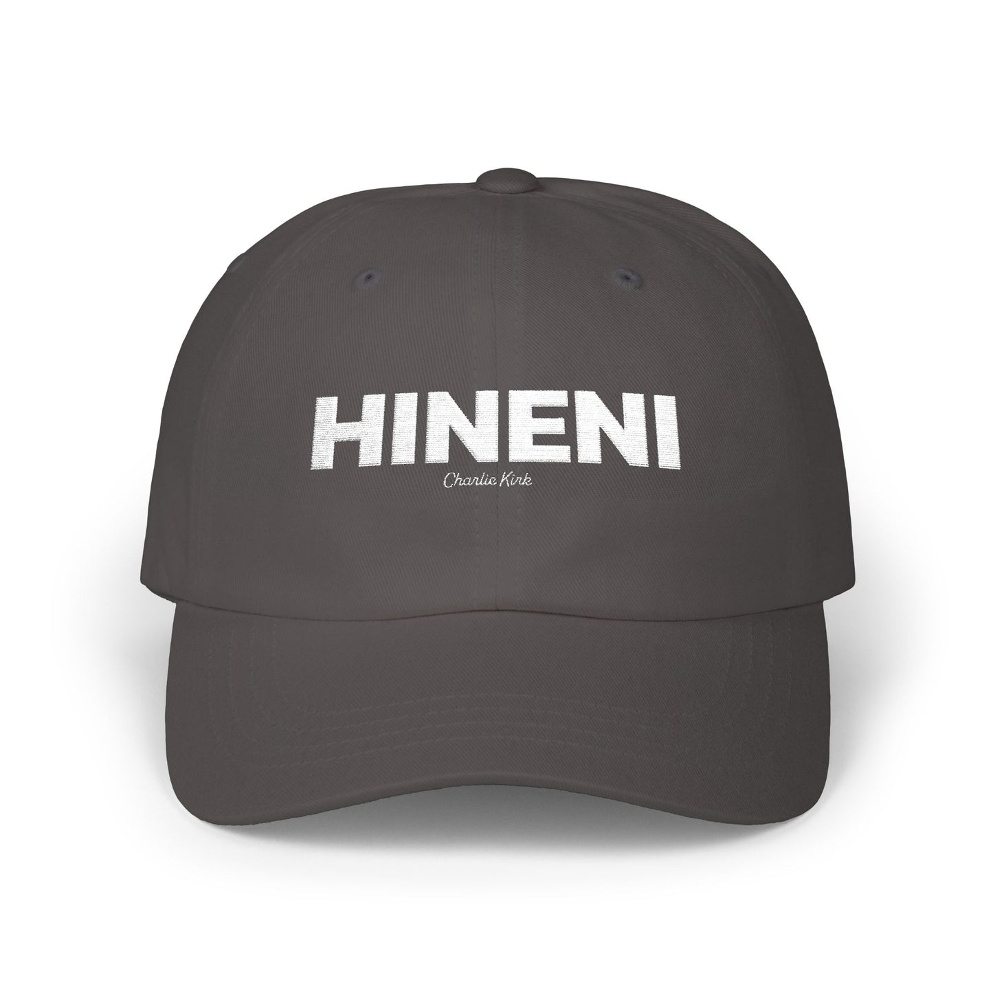 HINENI -Here I Am Lord - Charlie Kirk Unisex Classic Dad Cap