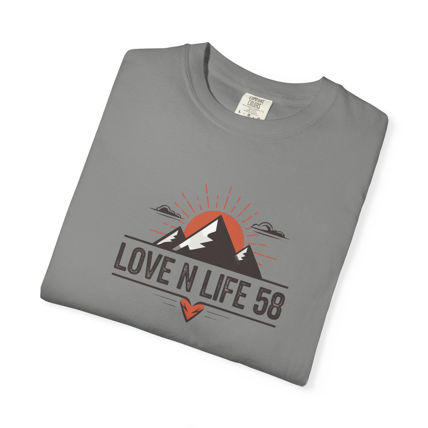 Mountain Adventure Love N Life58 Tee - Comfort Colors