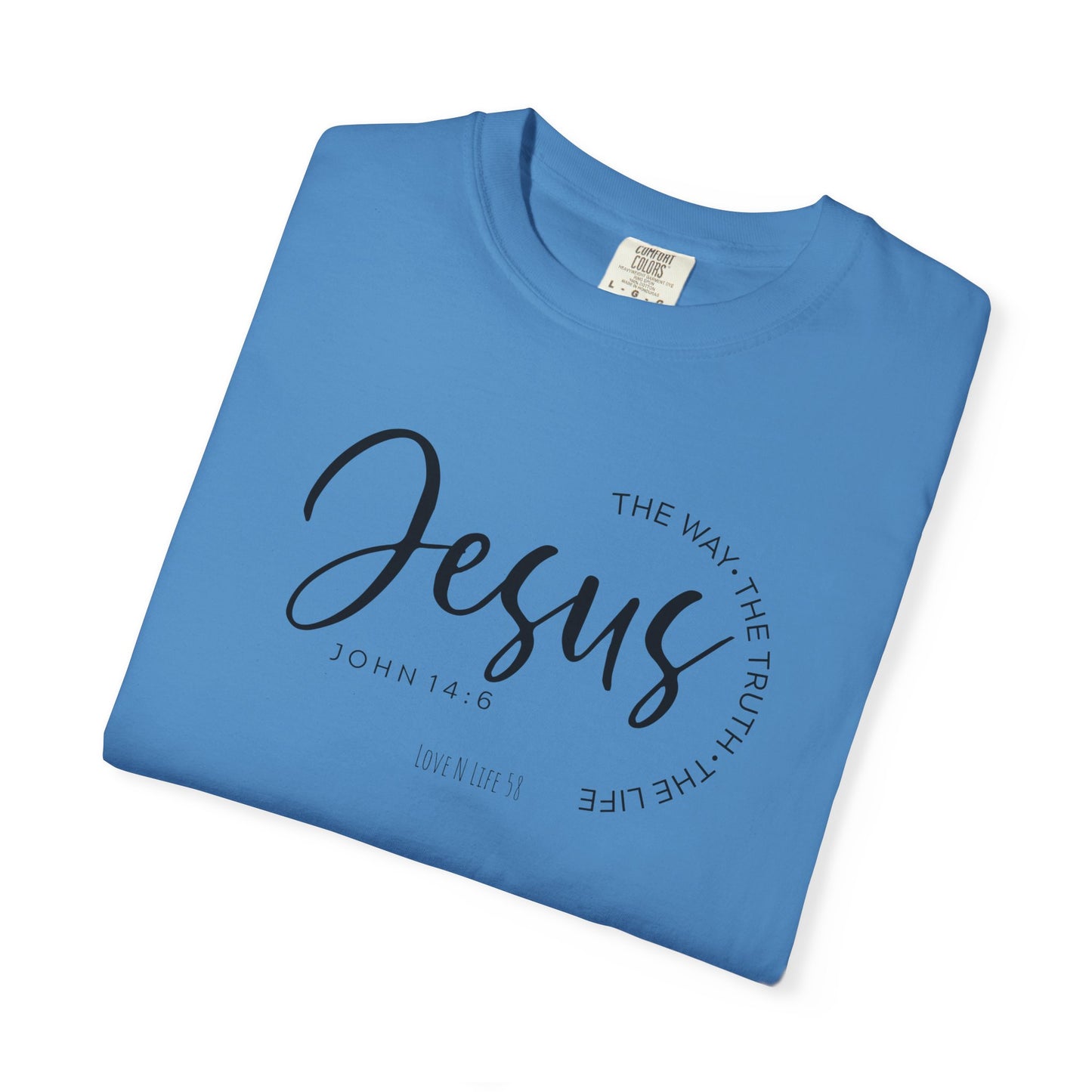 Jesus is the Way Tee - Comfort Colors