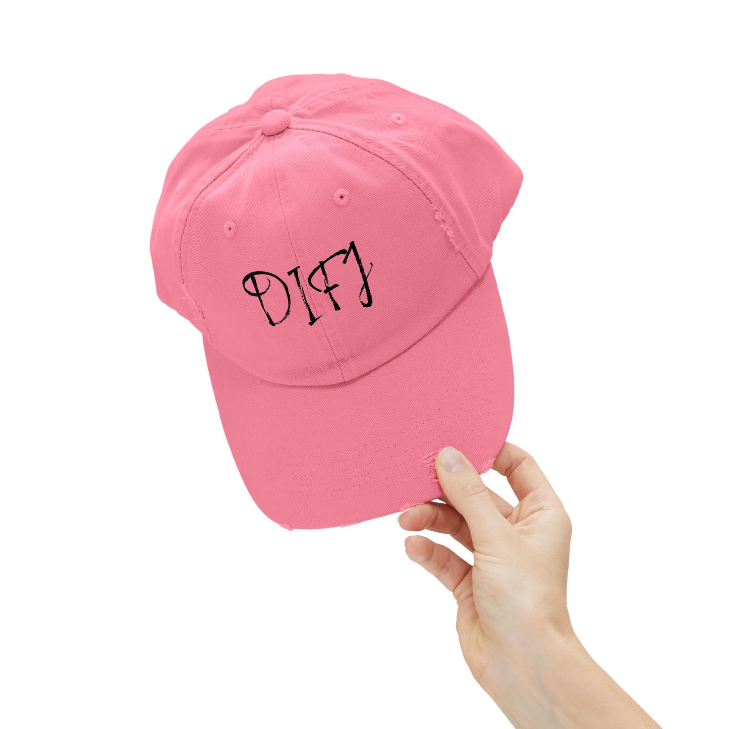 DIFJ - DO IT FOR JESUS - Distressed Unisex Cap