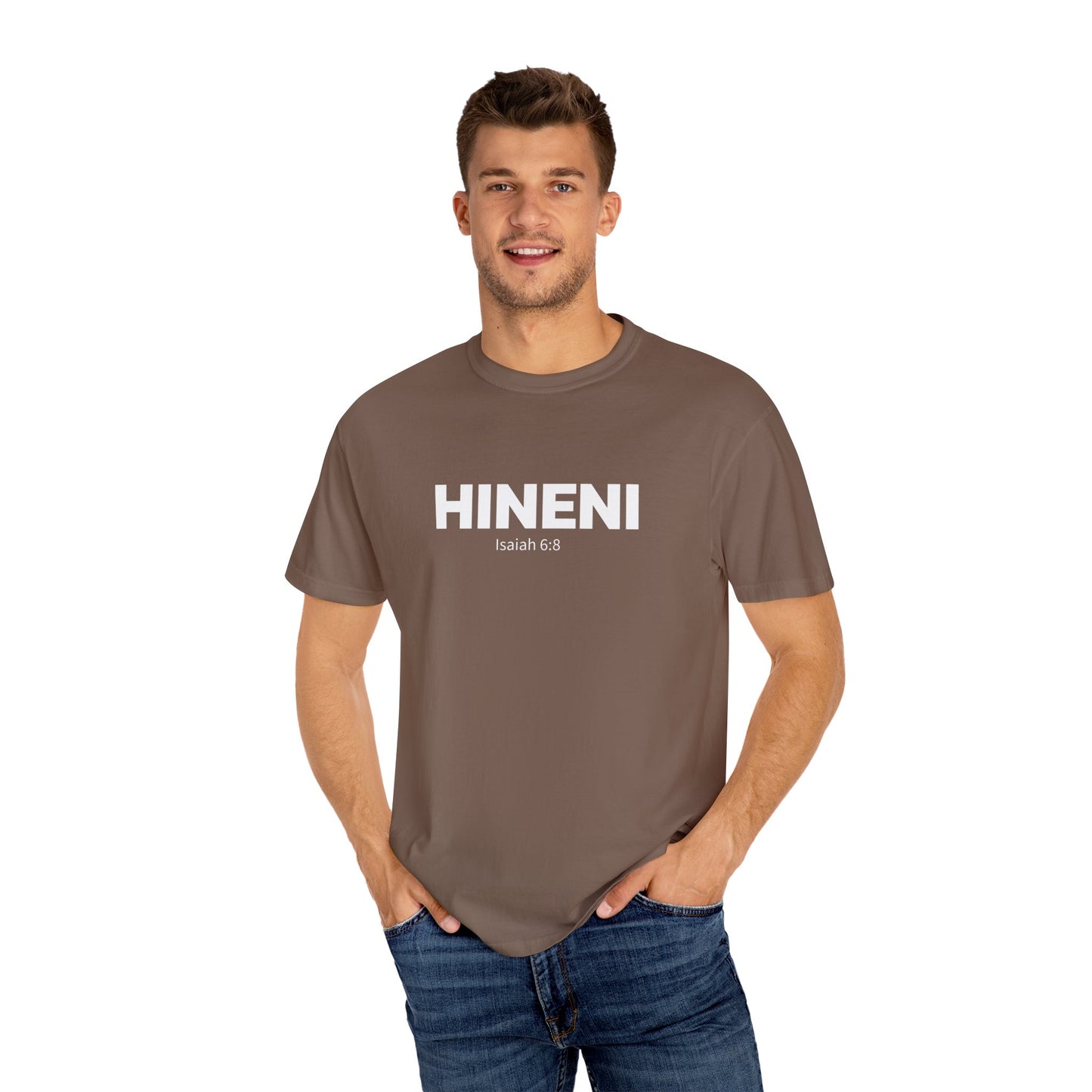 HINENI Isaiah 6:8 Tee