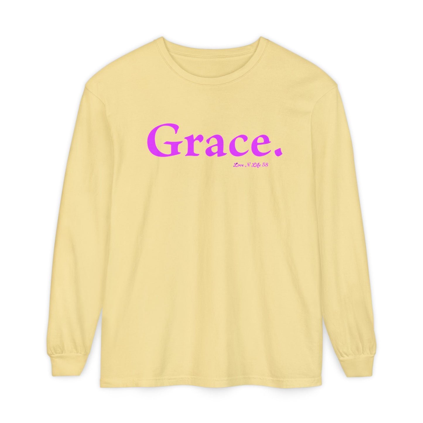 Grace. Long Sleeve Tee