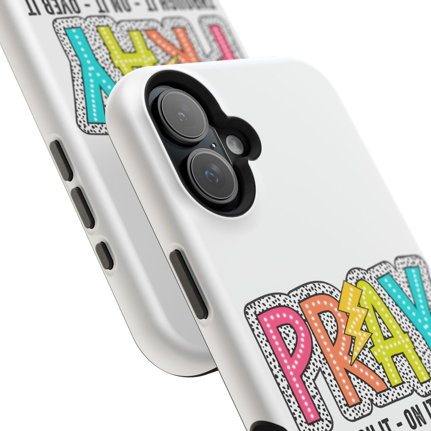 Pray Magnetic Phone Case - Inspirational Tough Case, Prayer Phone Cover