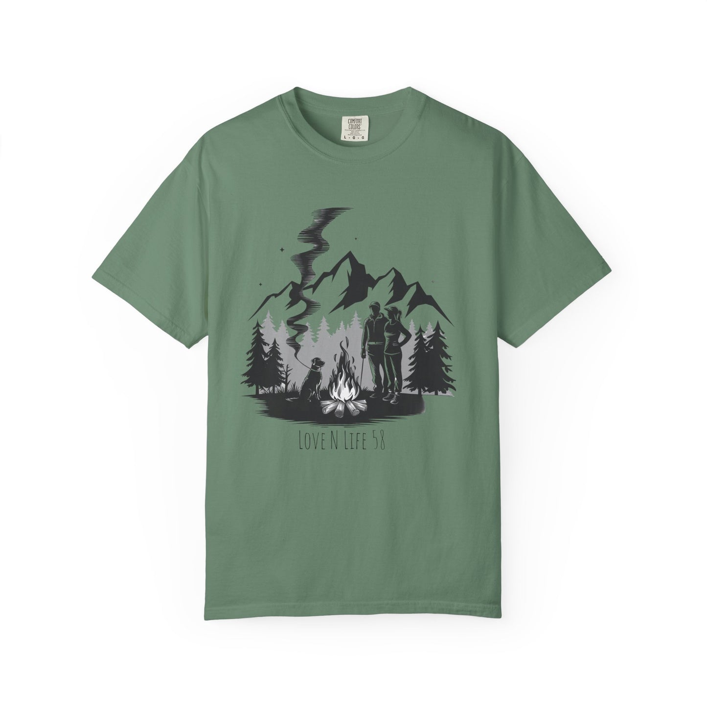 Campfire Dog Tee