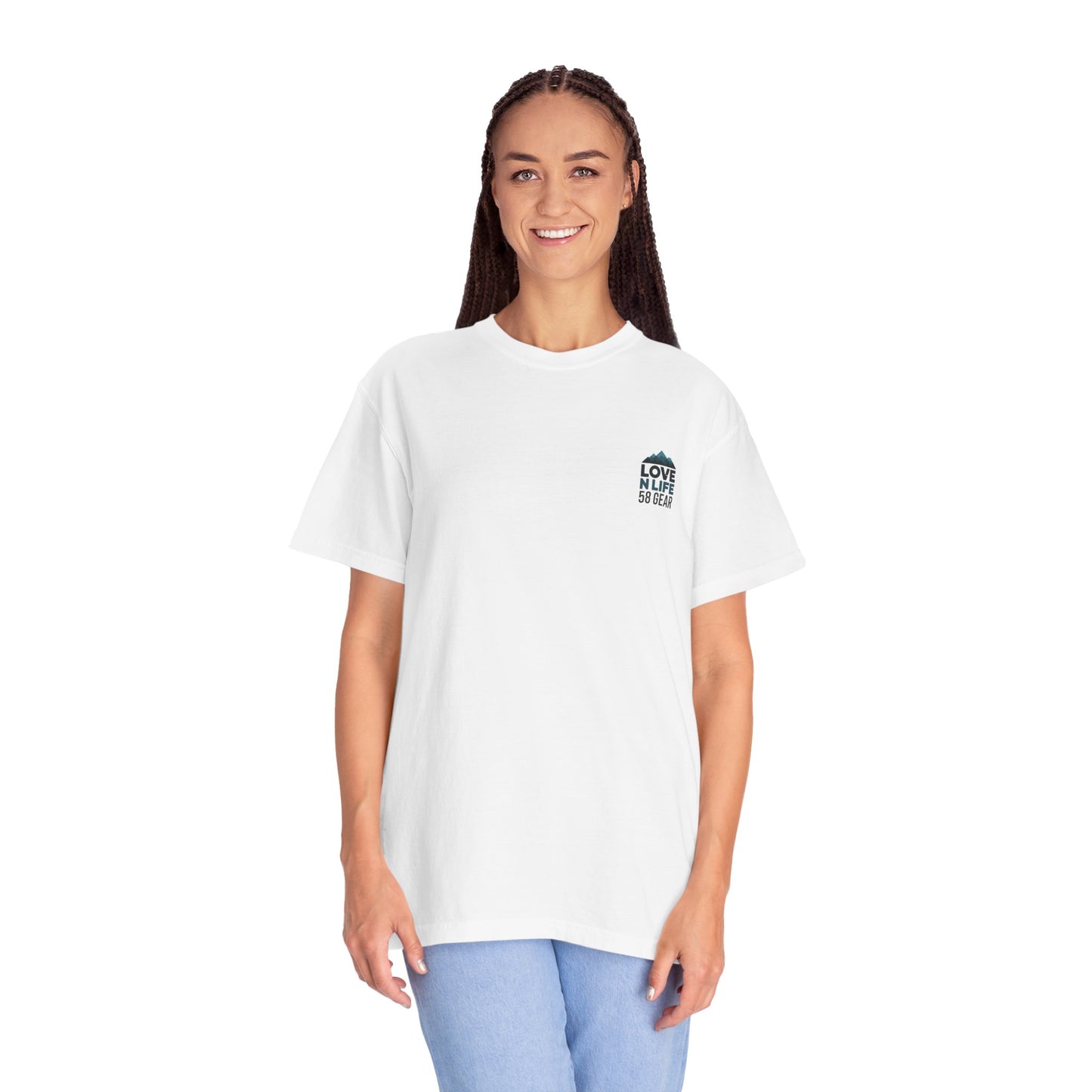 Adventure Awaits Love N Life 58 Gear -Comfort Colors