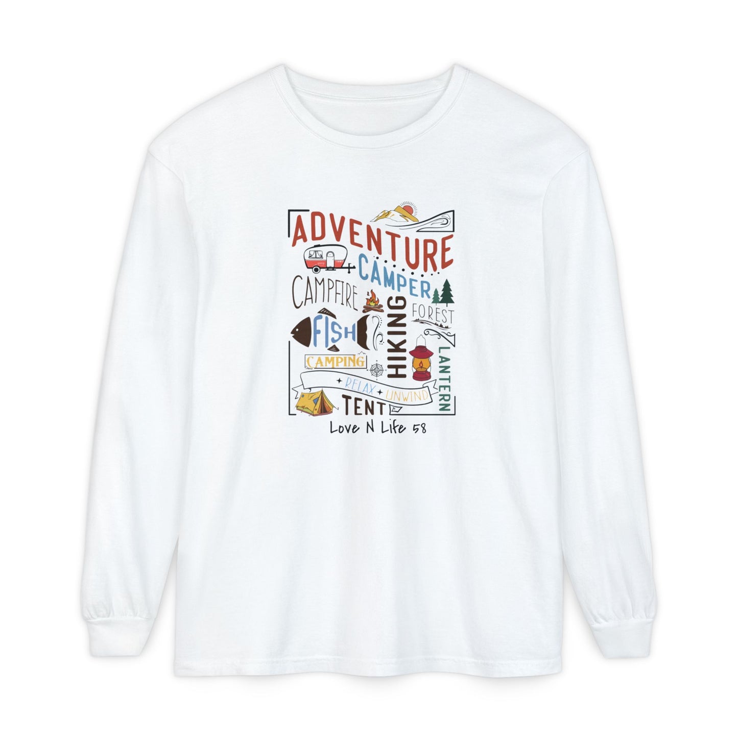 Adventure Awaits Long Sleeve Tee