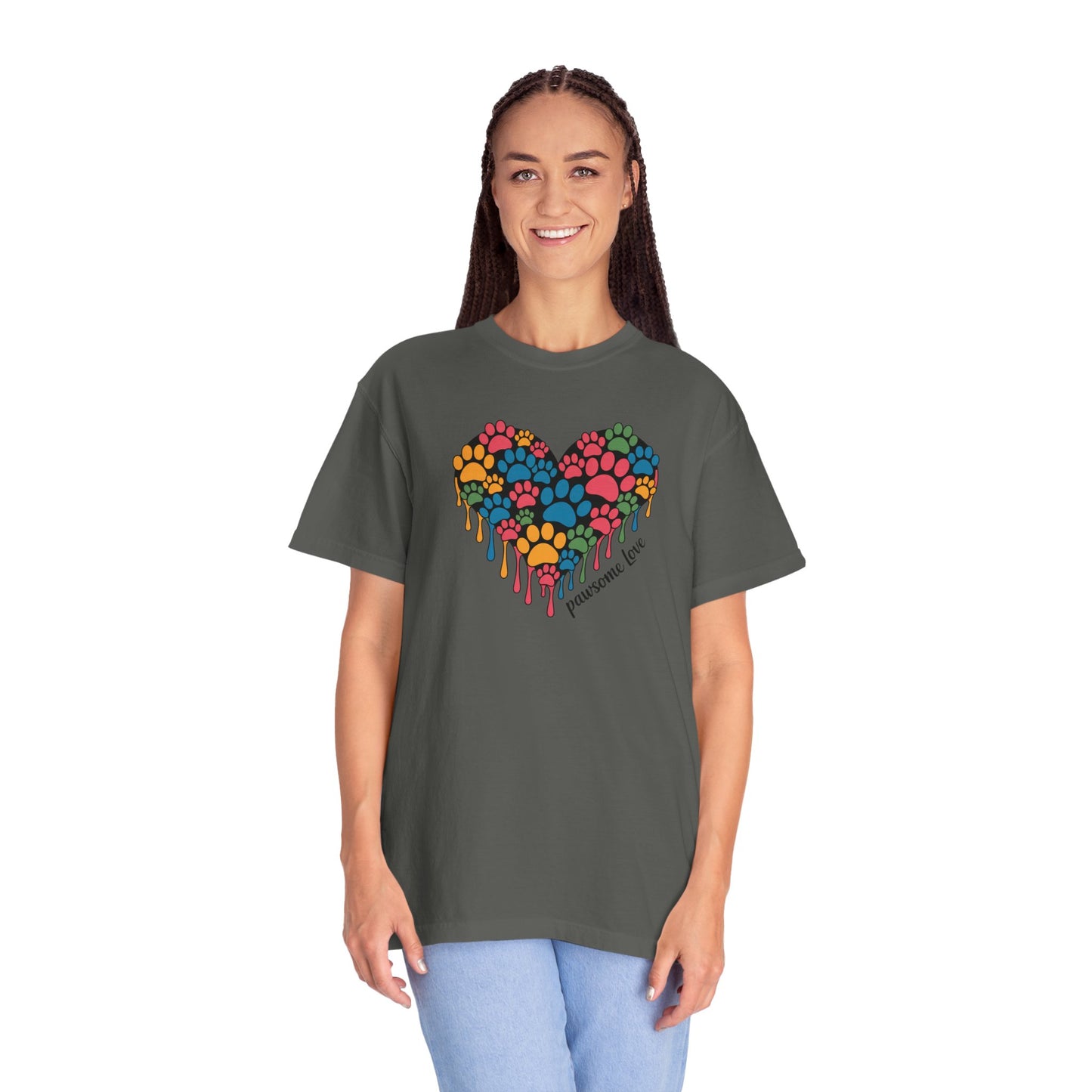 Pawsitive Love Tee - Comfort Colors