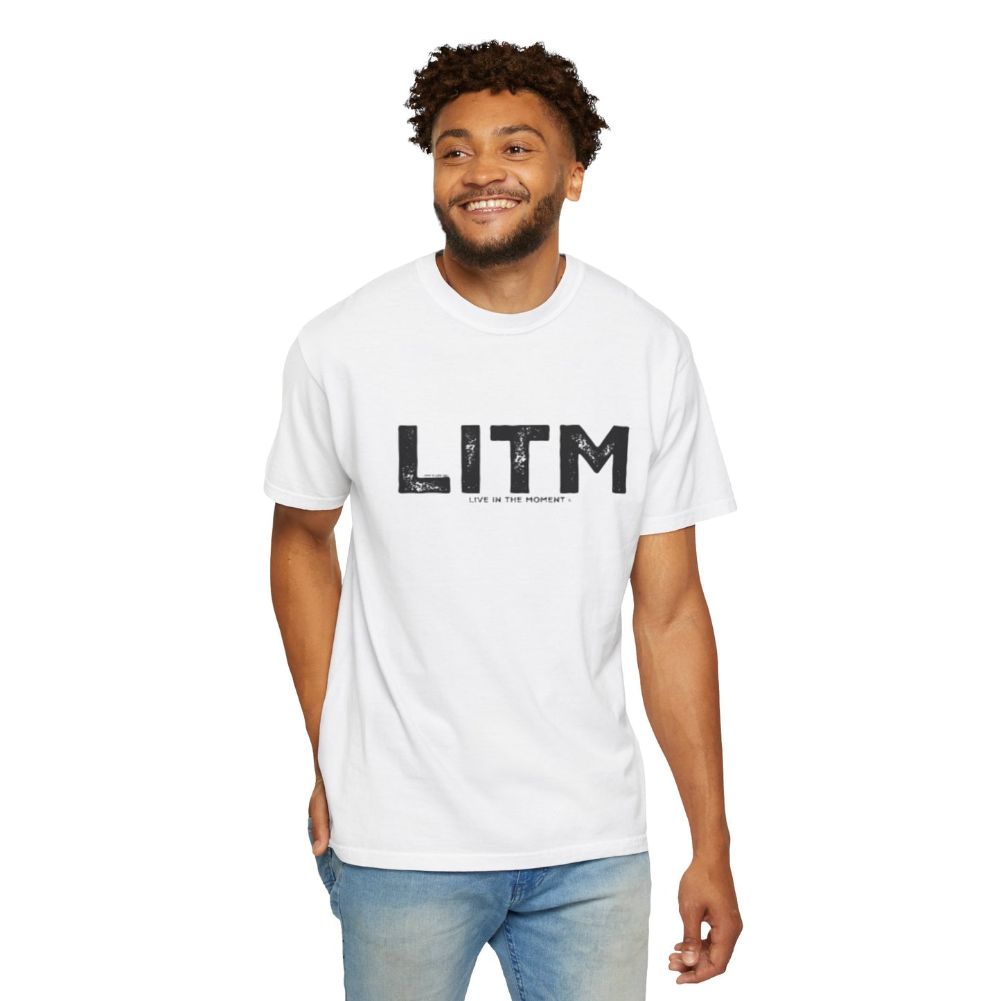 LITM - Live In The MOMENT Tee - Comfort Colors