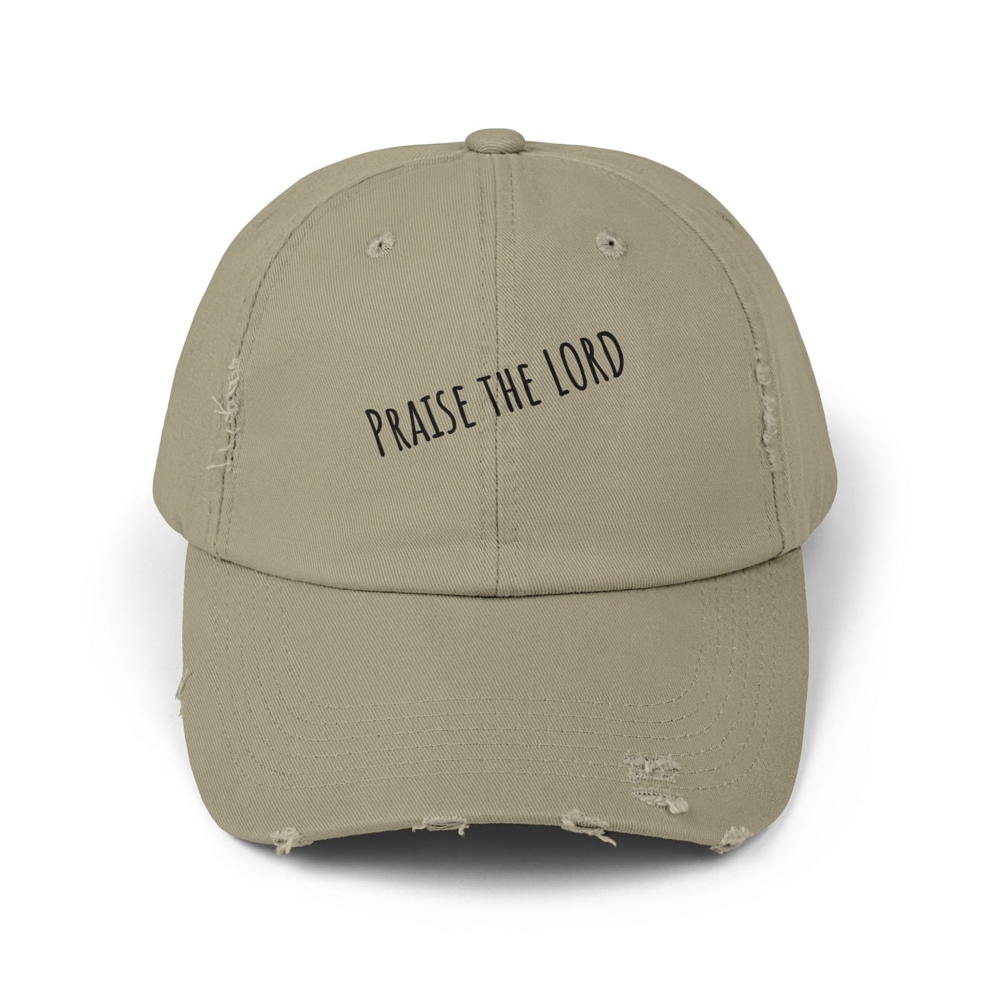 'Praise the Lord' - Distressed Hat