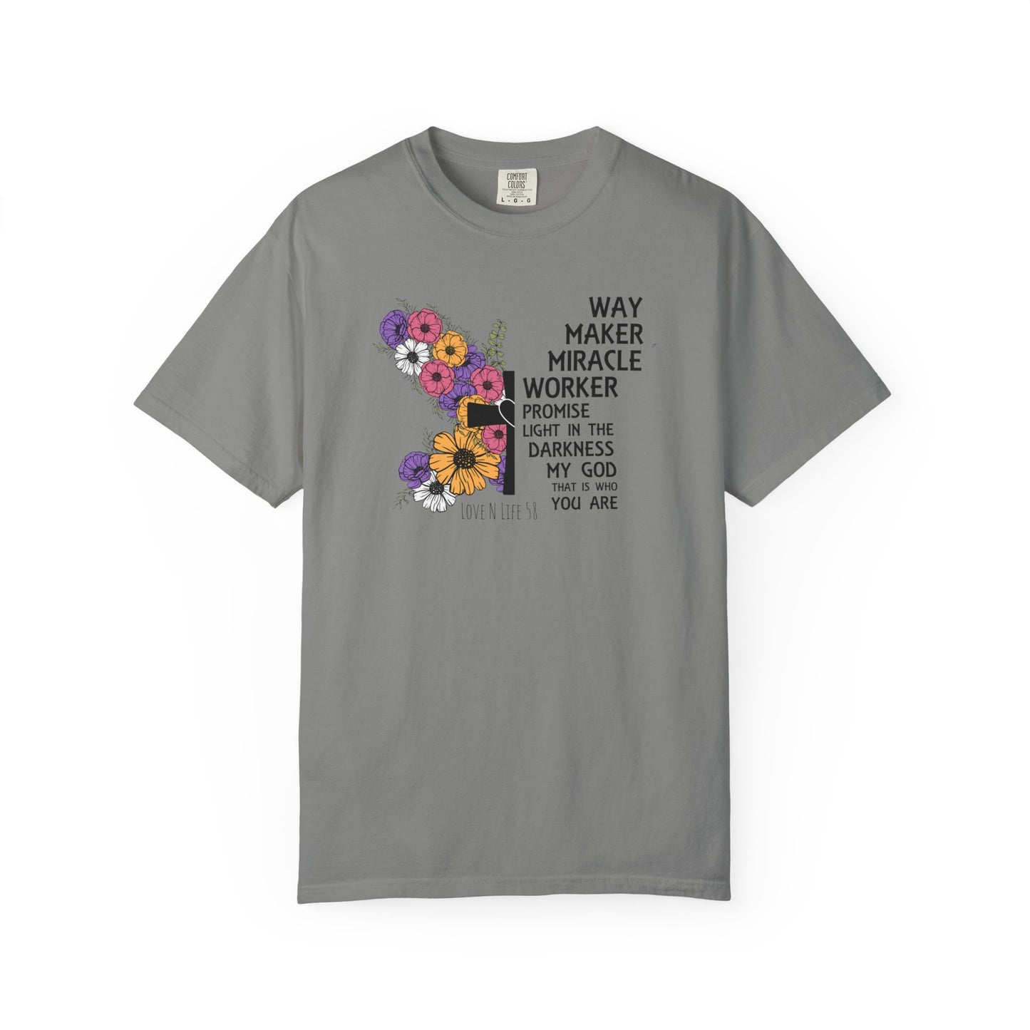 Way Maker Miracle Worker Tee - Comfort Colors