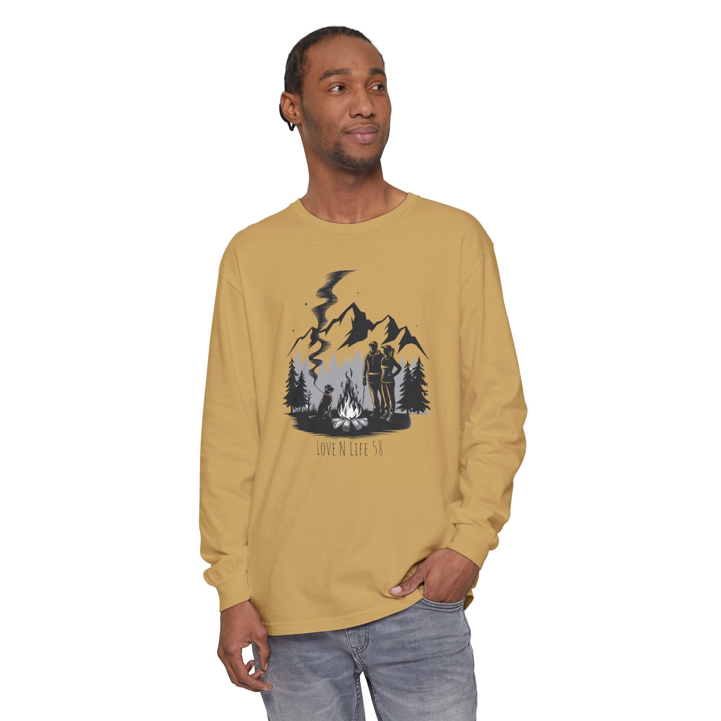 Campfire Dog - Comfort Colors