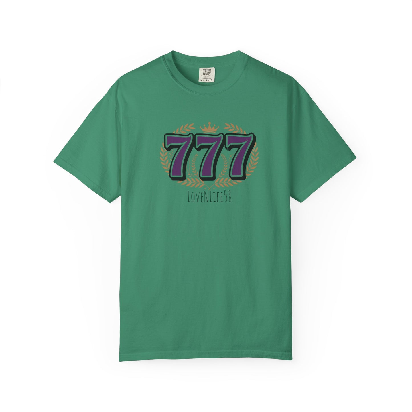 777 - God , Jesus, Holy Spirt , Perfection - Comfort Colors