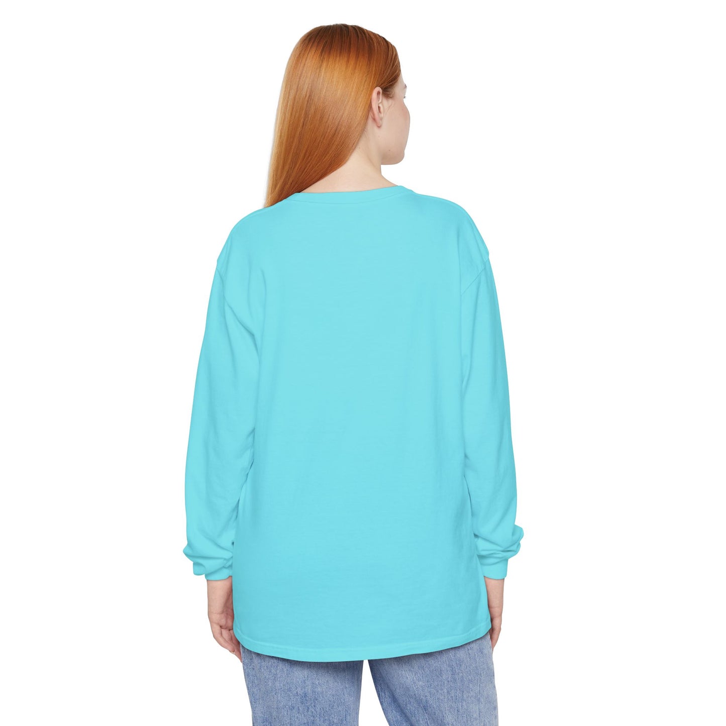 Faith Butterflies - Comfort Colors Long Sleeve