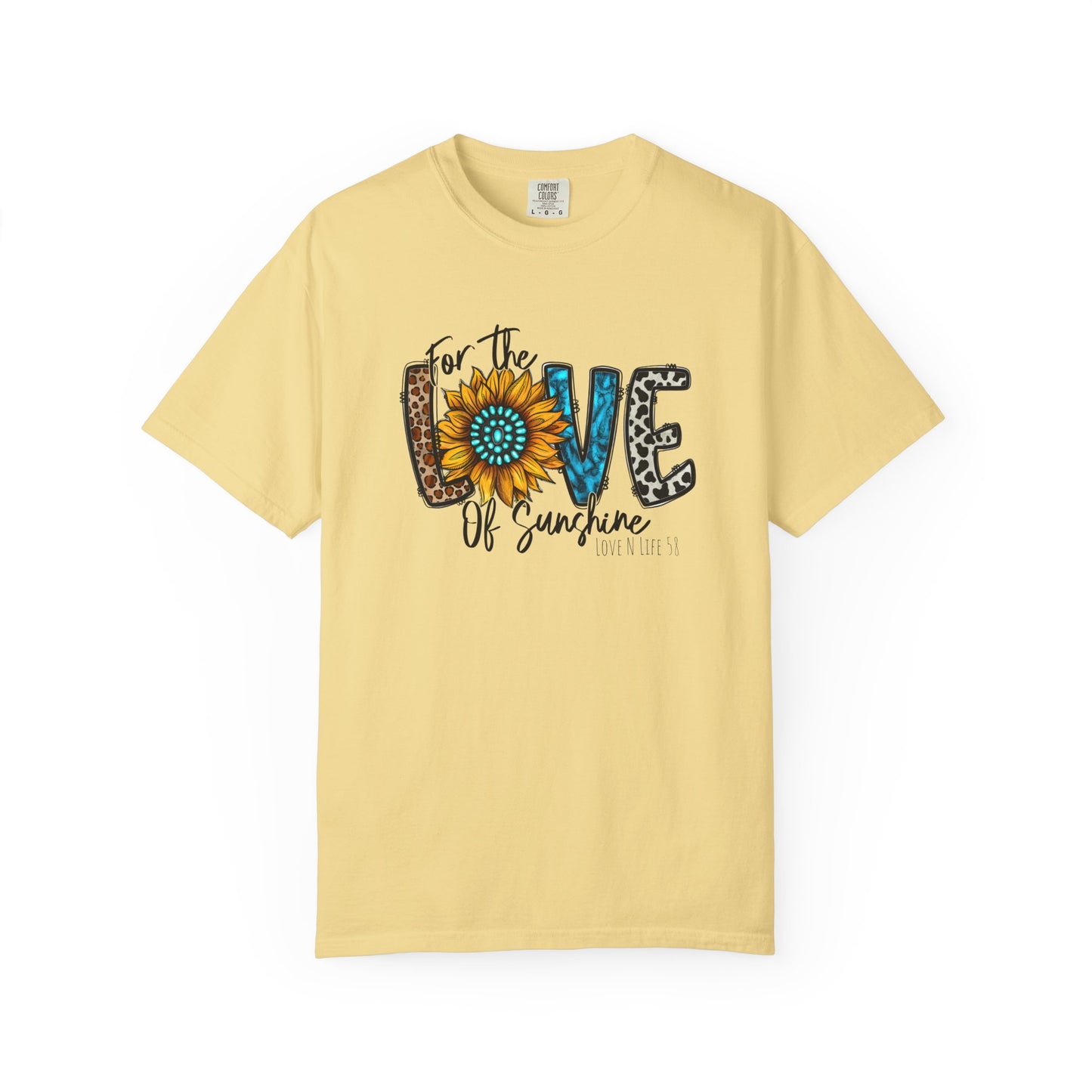 For the Love of Sunshine Tee - Comfort Colors