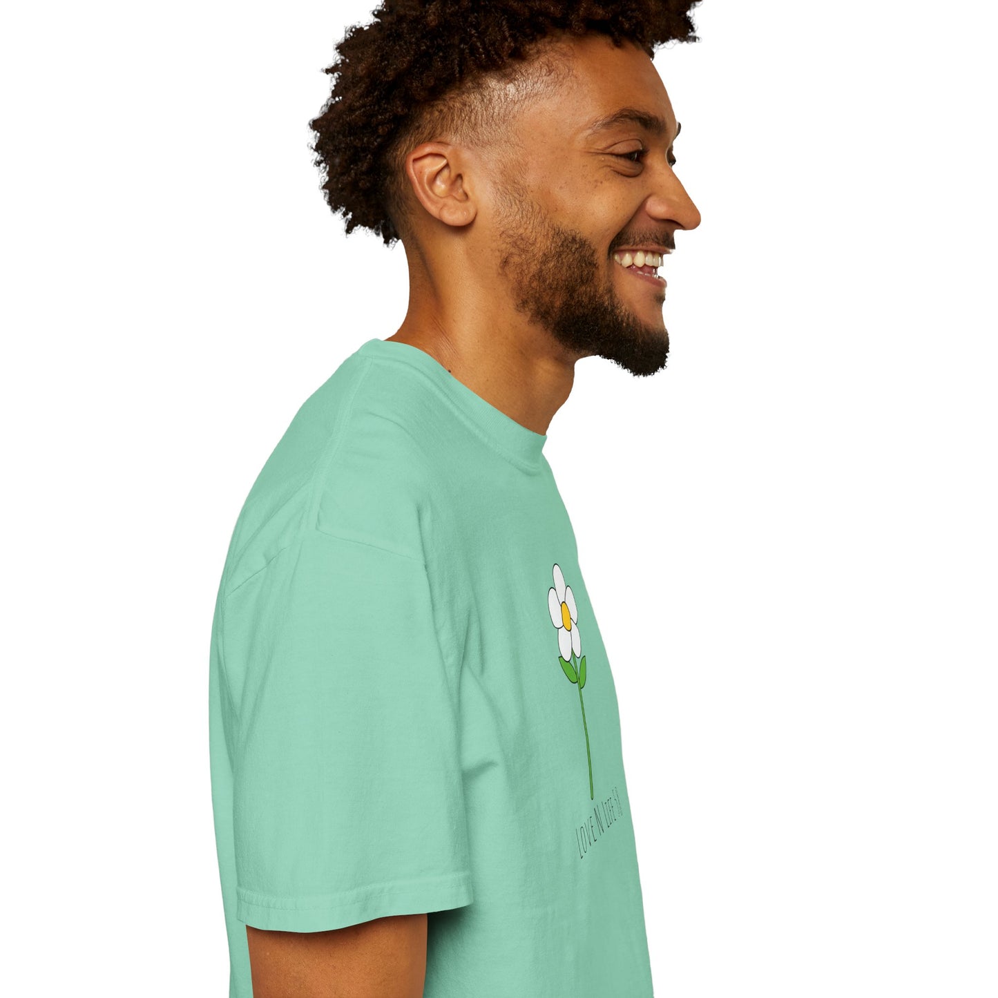 Love N Life Flower Tee - Comfort Colors