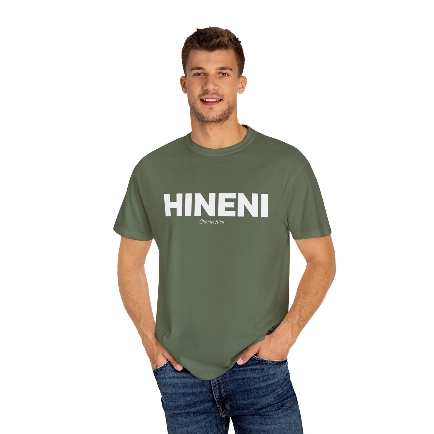 HINENI Charlie Kirk Tee - Comfort Colors