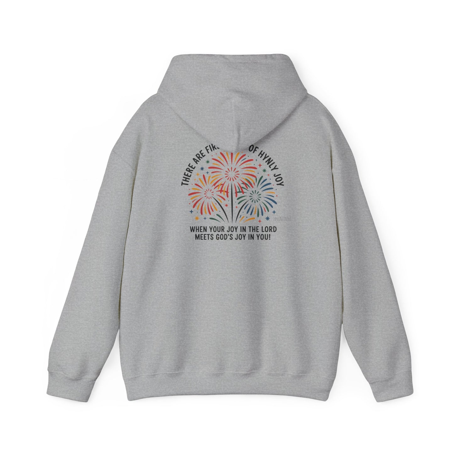 Joyful Fireworks Unisex Hoodie