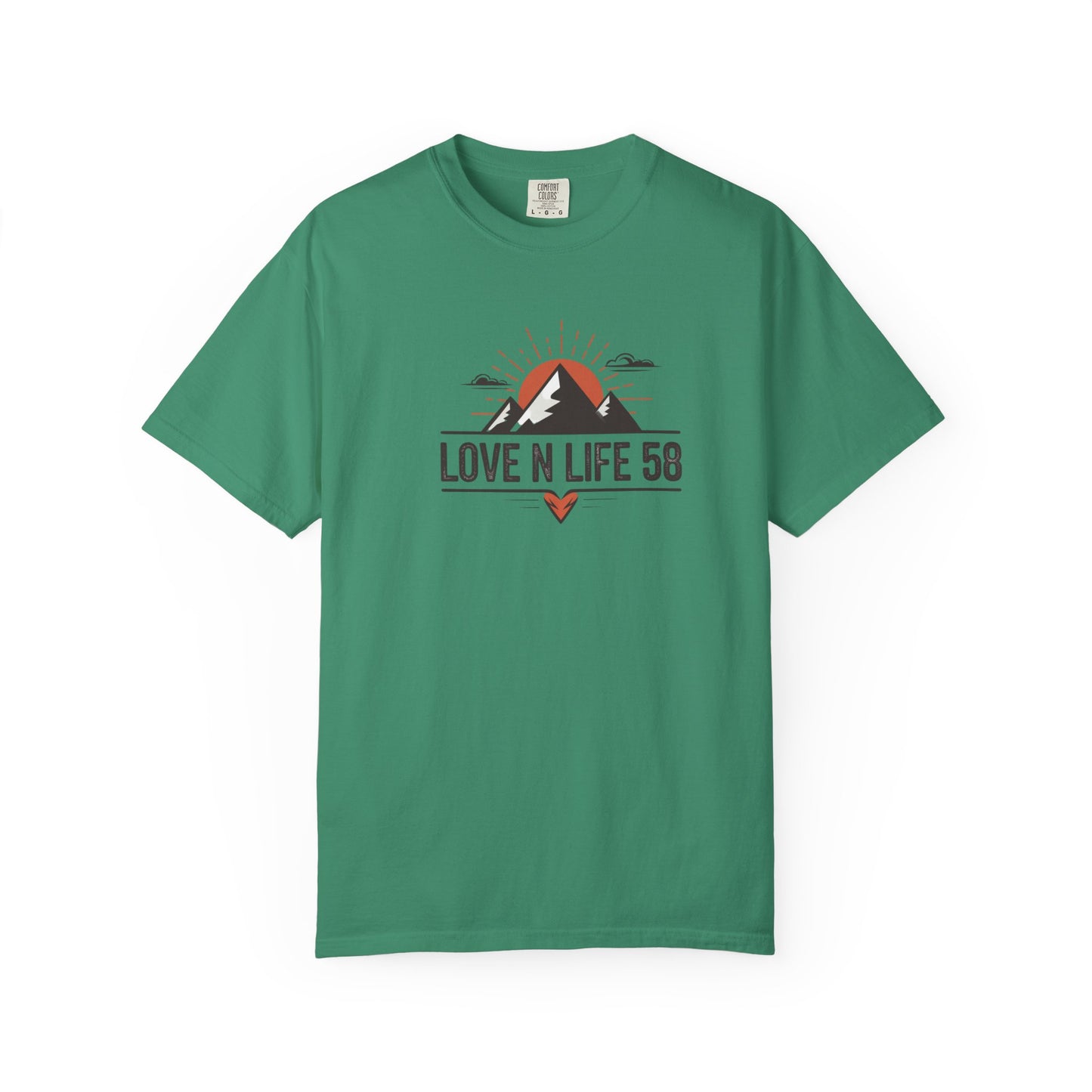Mountain Adventure Love N Life58 Tee - Comfort Colors