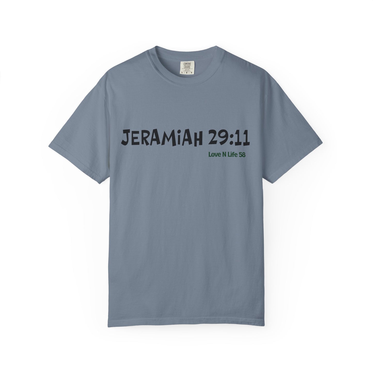 Jeremiah 29:11 Christian Scripture T-Shirt