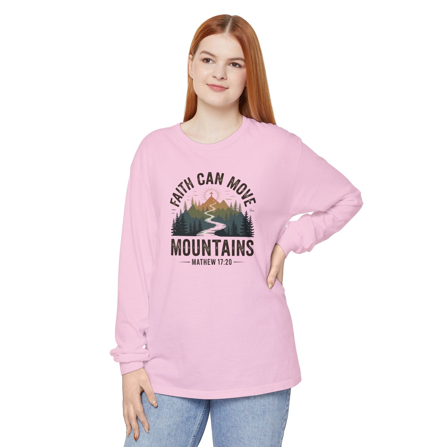 Faith Can Move Mountains - Comfort Colors