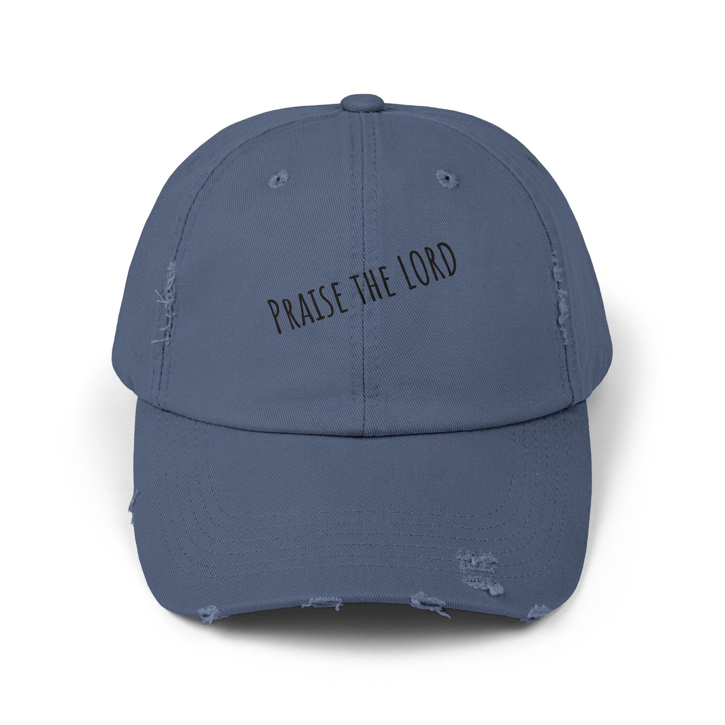 'Praise the Lord' - Distressed Hat