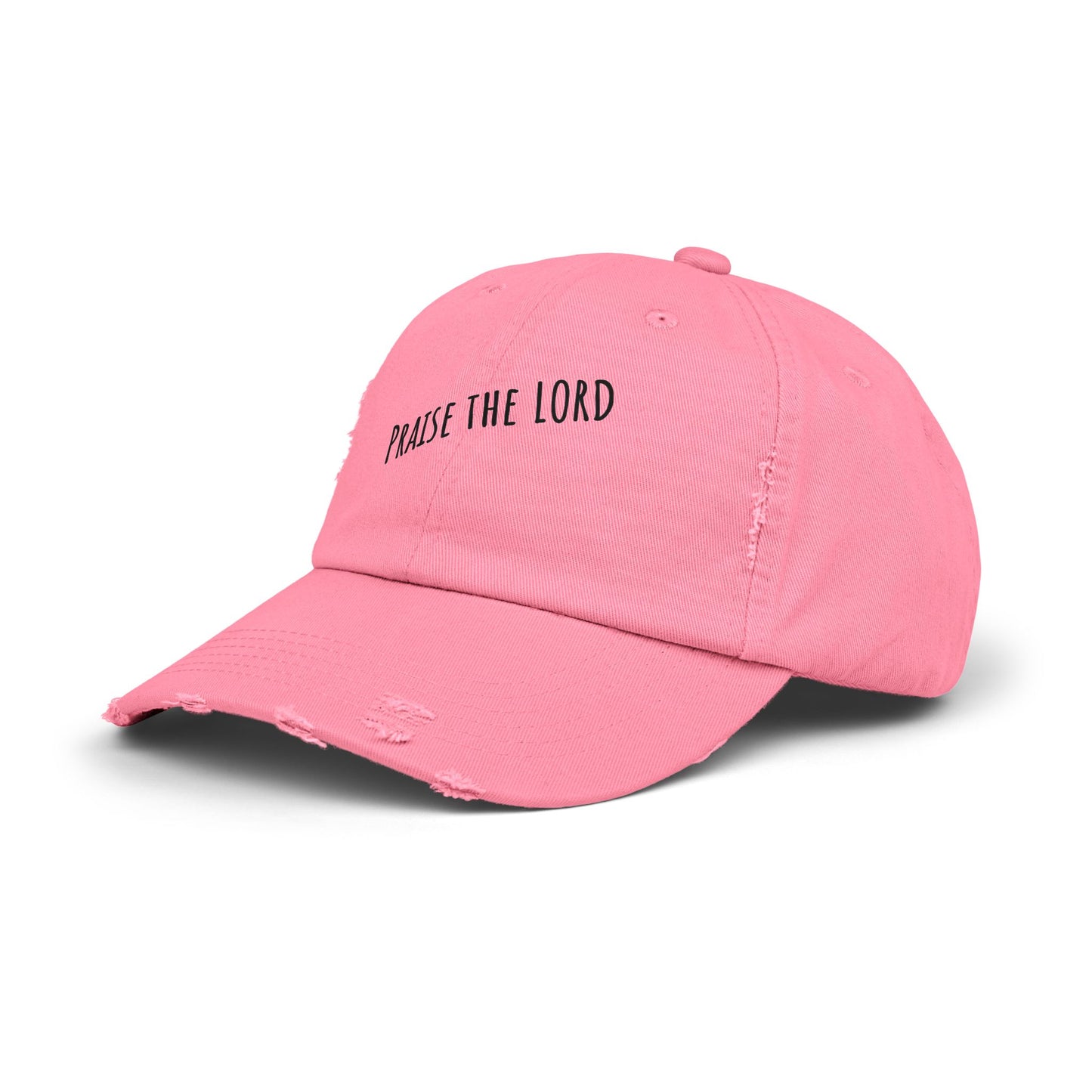 'Praise the Lord' - Distressed Hat