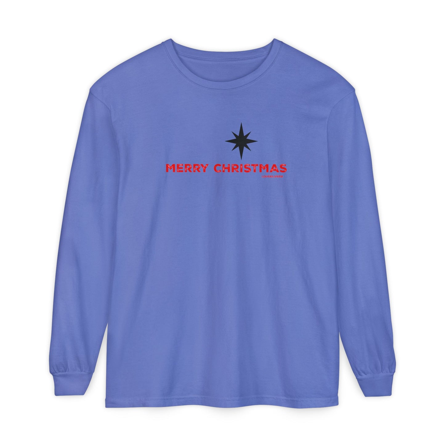 Merry Christmas Long Sleeve - Comfort Colors