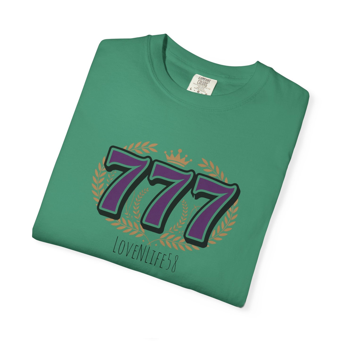777 - God , Jesus, Holy Spirt , Perfection - Comfort Colors