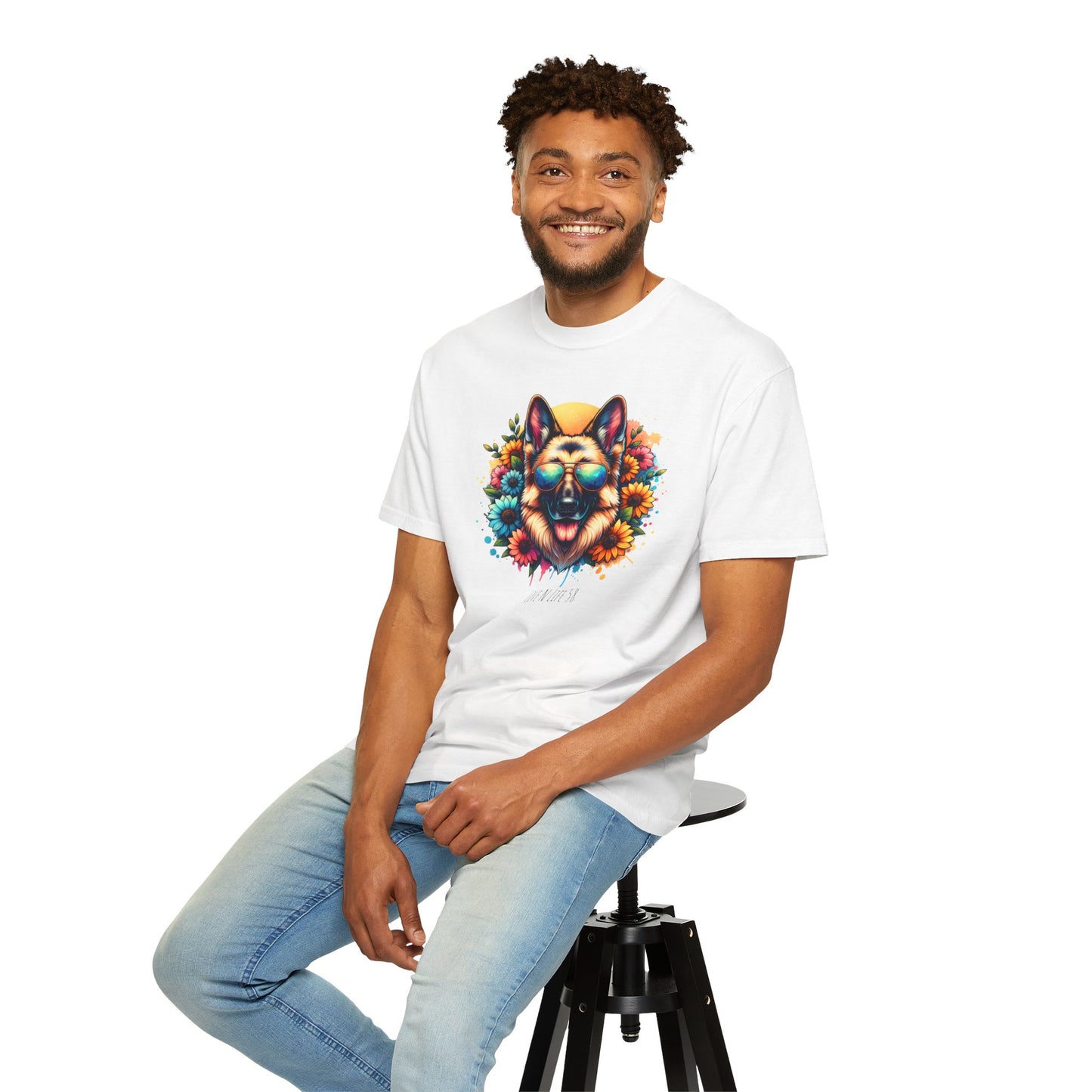 Love n' Life German Shepard Tee - Comfort Colors