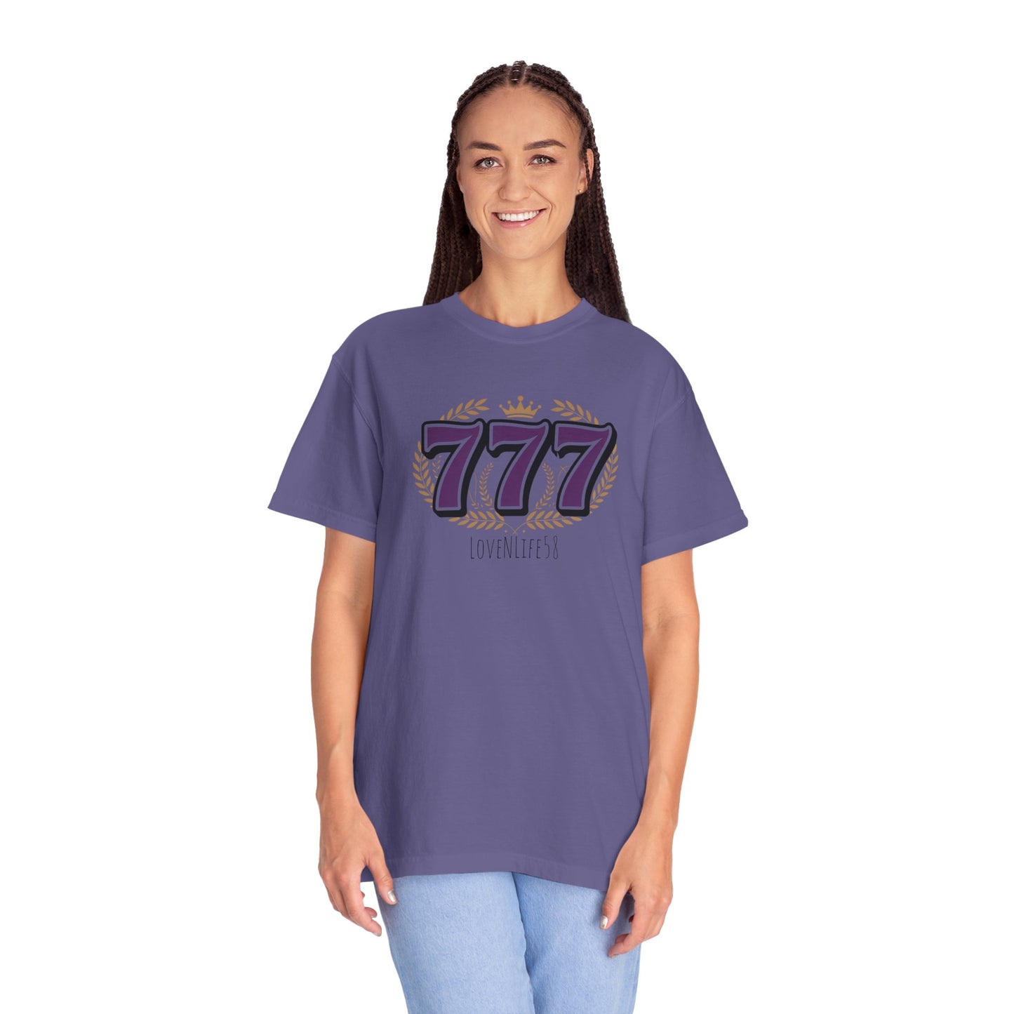777 Tee - God , Jesus, Holy Spirt , Perfection
