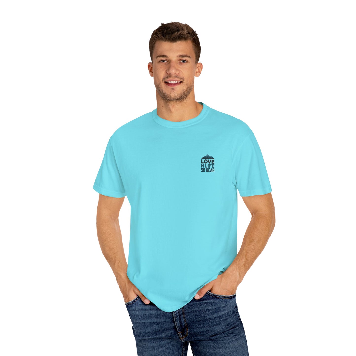Adventure Awaits Love N Life 58 Gear -Comfort Colors