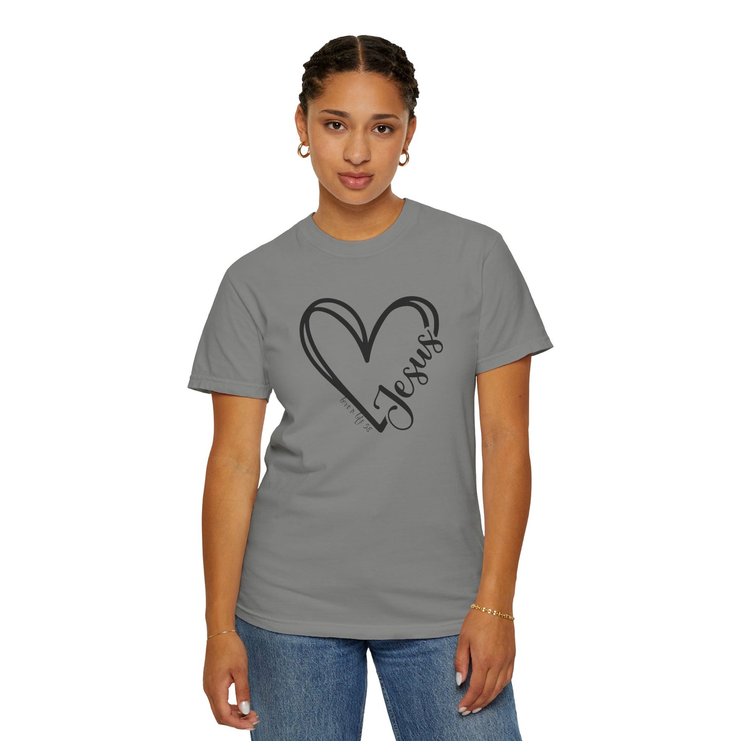 JESUS Heart - Comfort Colors