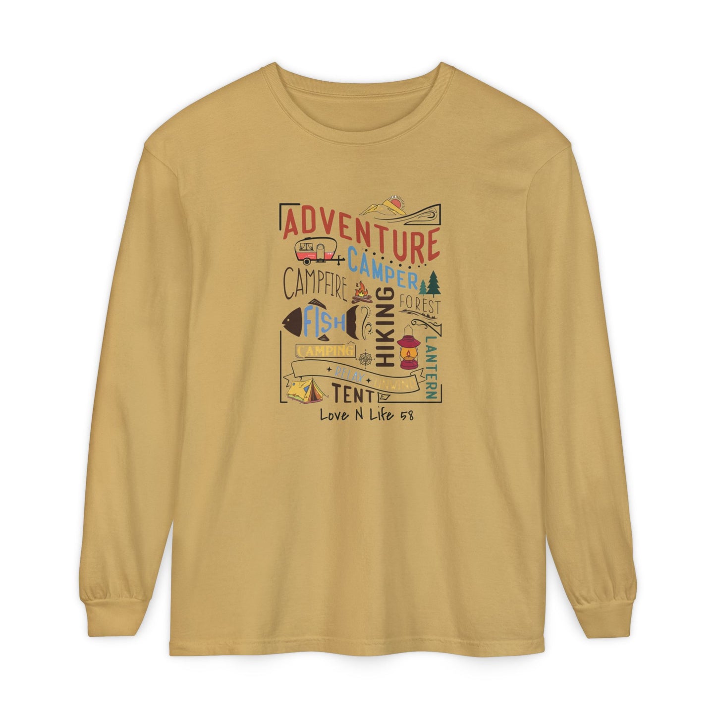 Adventure Awaits Long Sleeve Tee