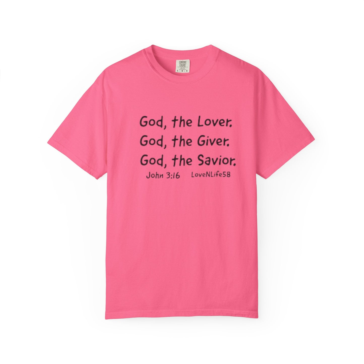 God the Lover Tee- Comfort Colors