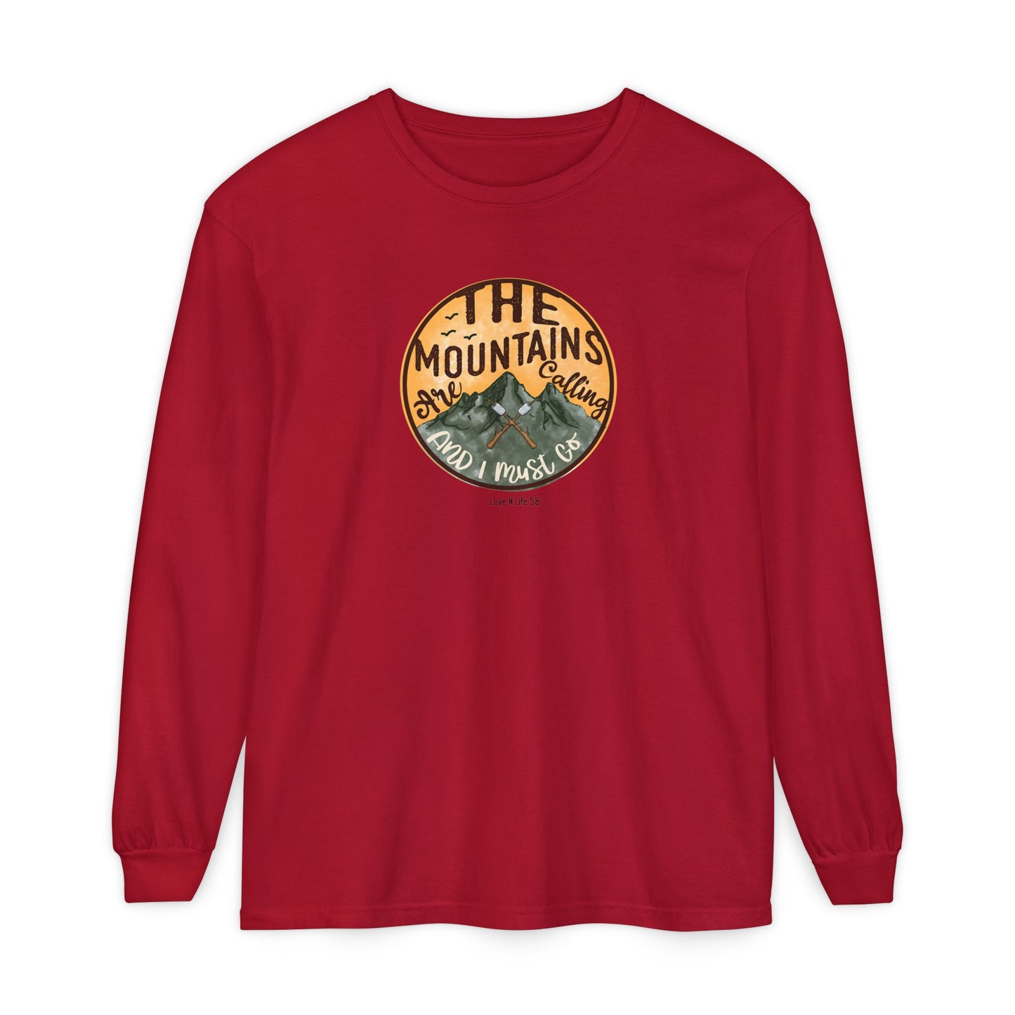 Mountains Are Calling Long Sleeve Tee