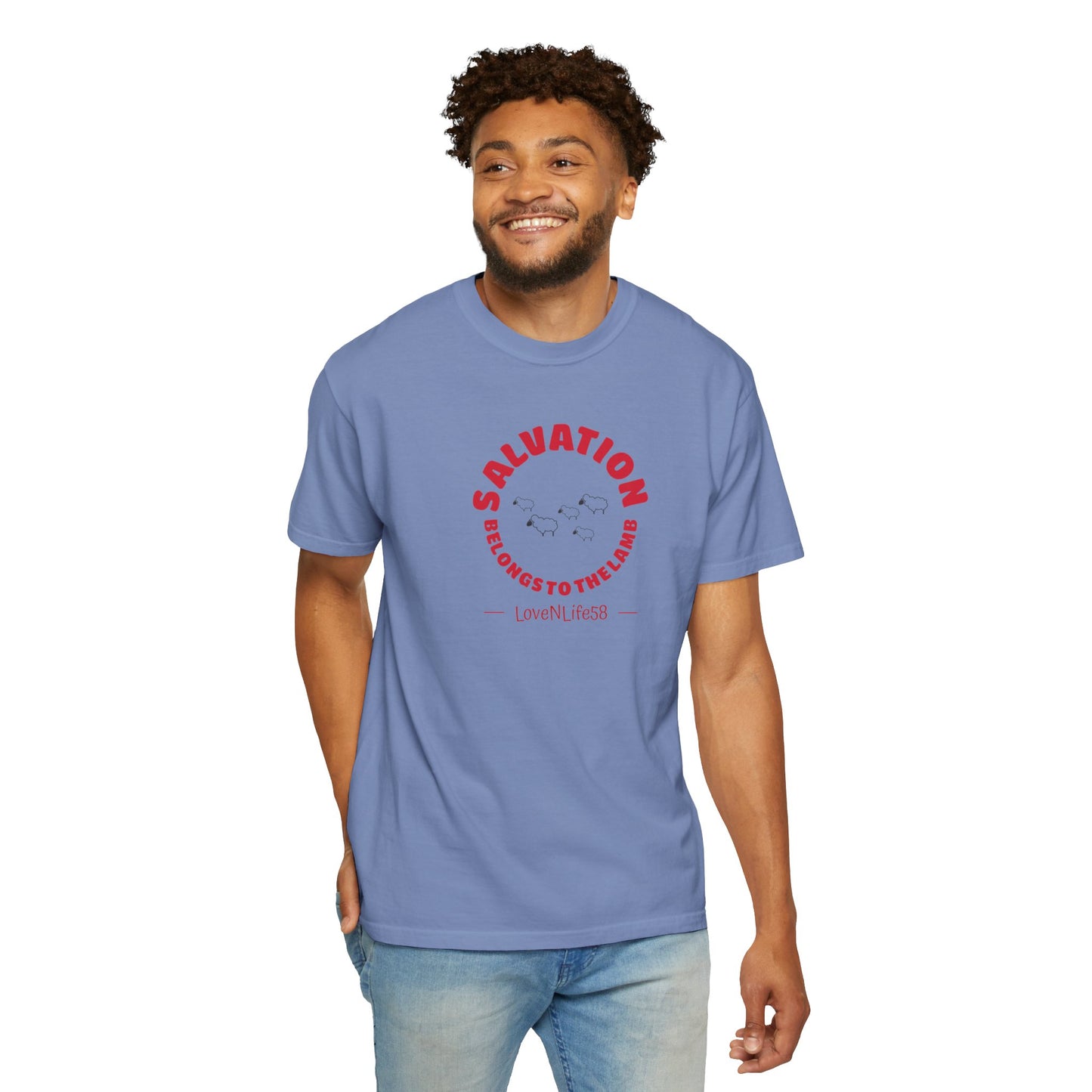Salvation Belongs to the Lamb - Comfort Colors
