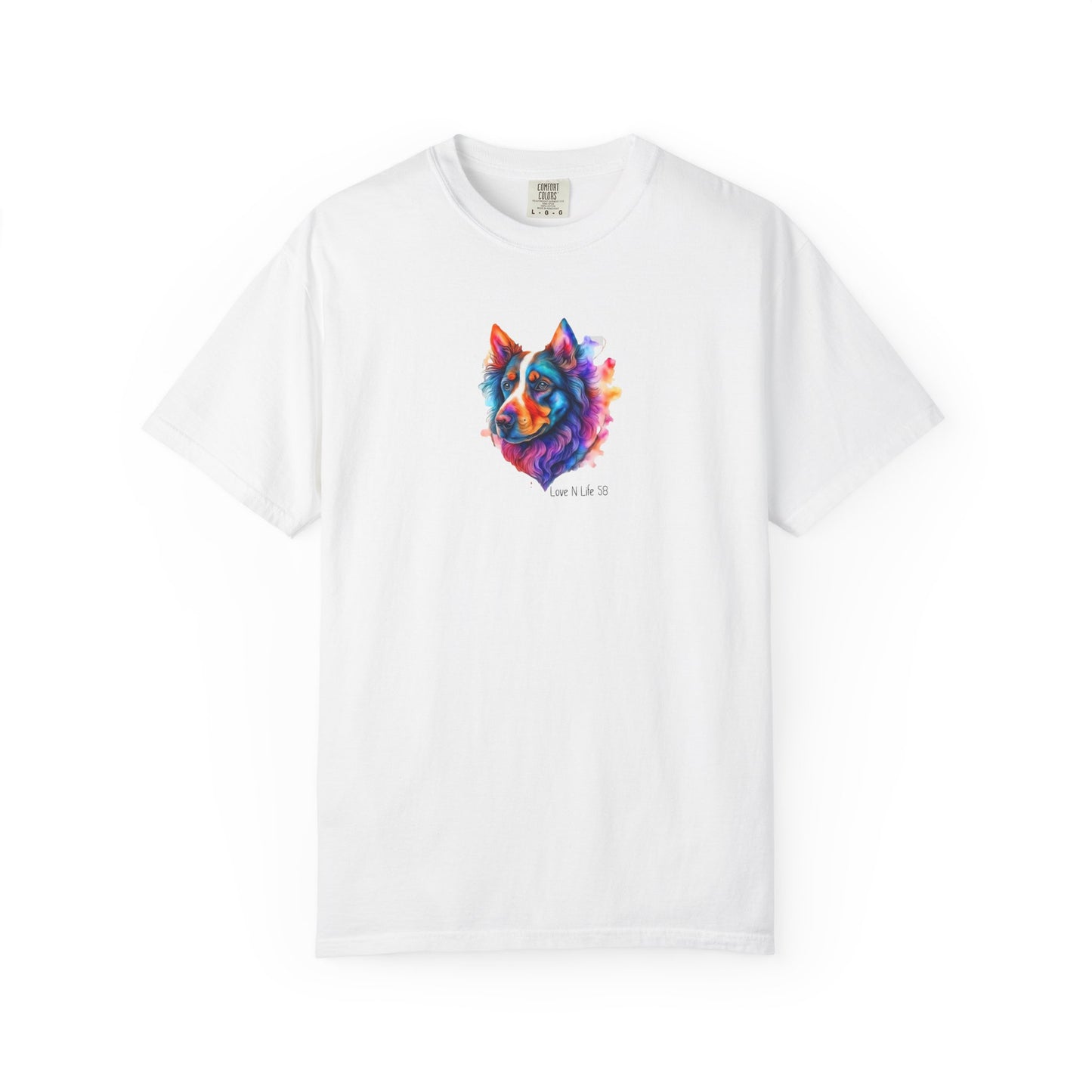 Colorful Dog Tee - Color Comforts
