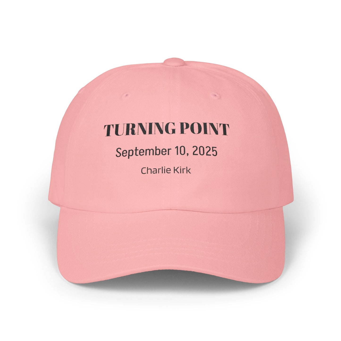 Charlie Kirk Turning Point Dad Cap - Unises