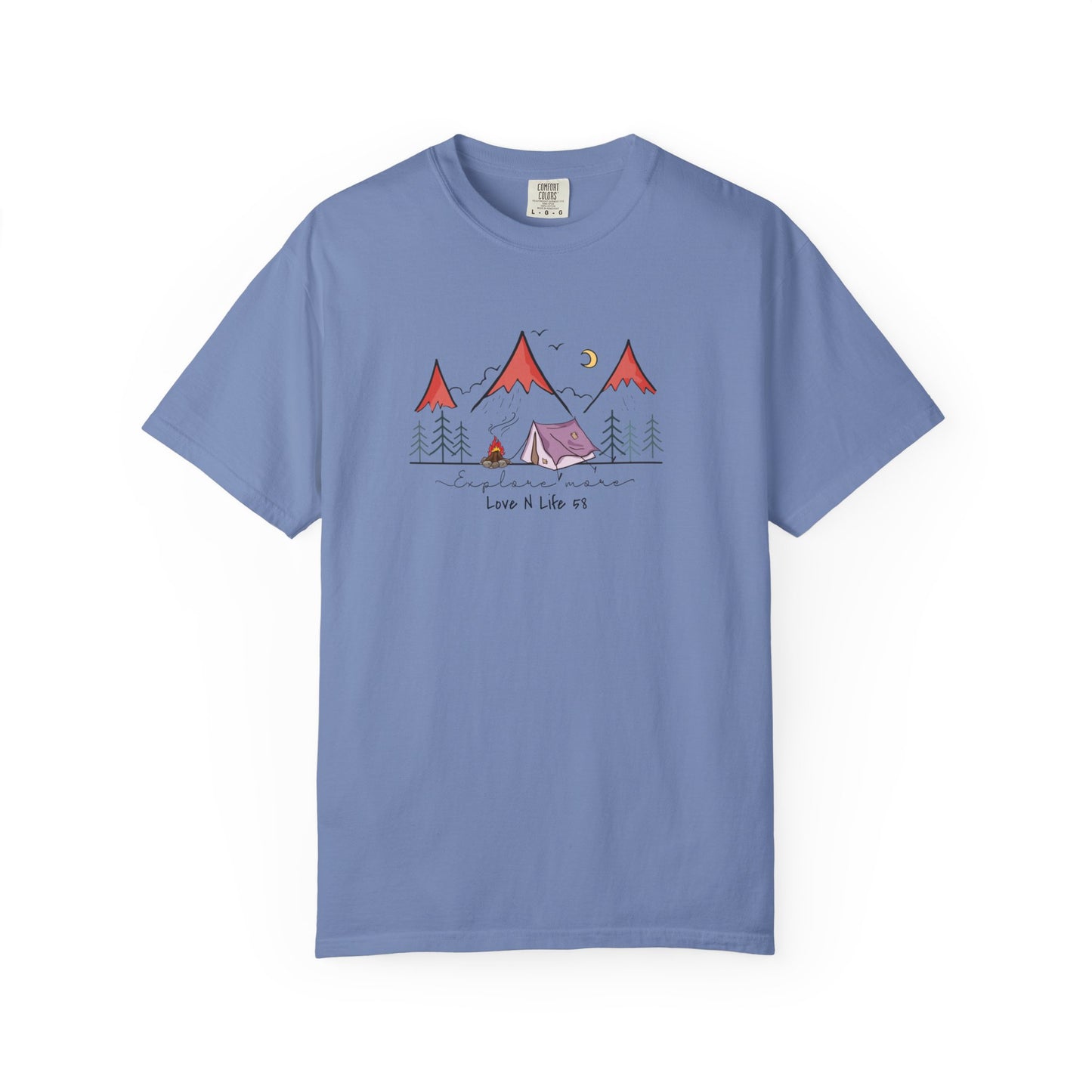 Explore More Tee - Comfort Colors