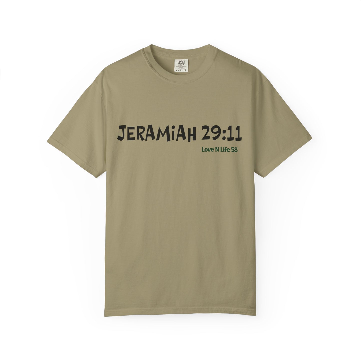 Jeremiah 29:11 Christian Scripture T-Shirt