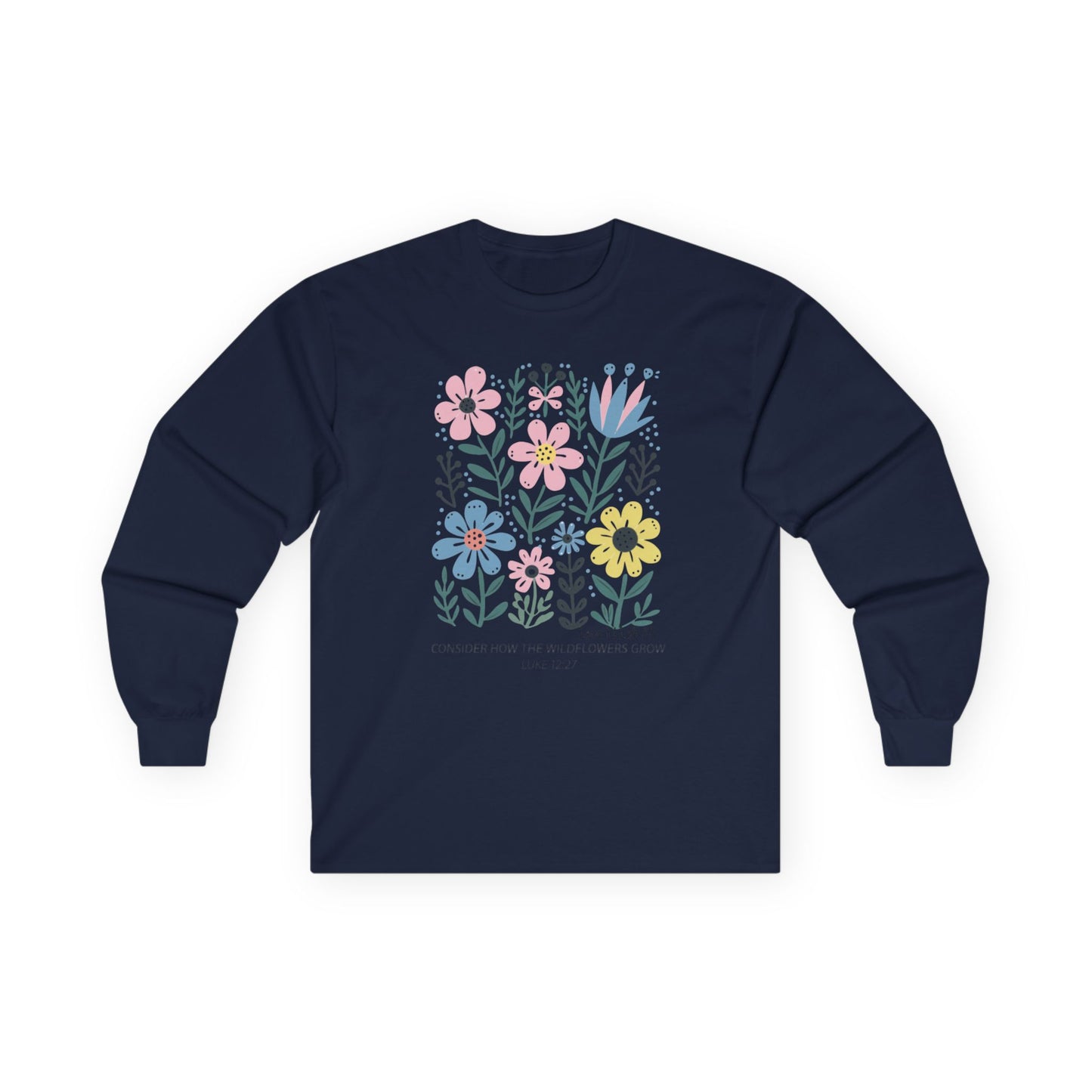 Floral Inspiration Long Sleeve Tee
