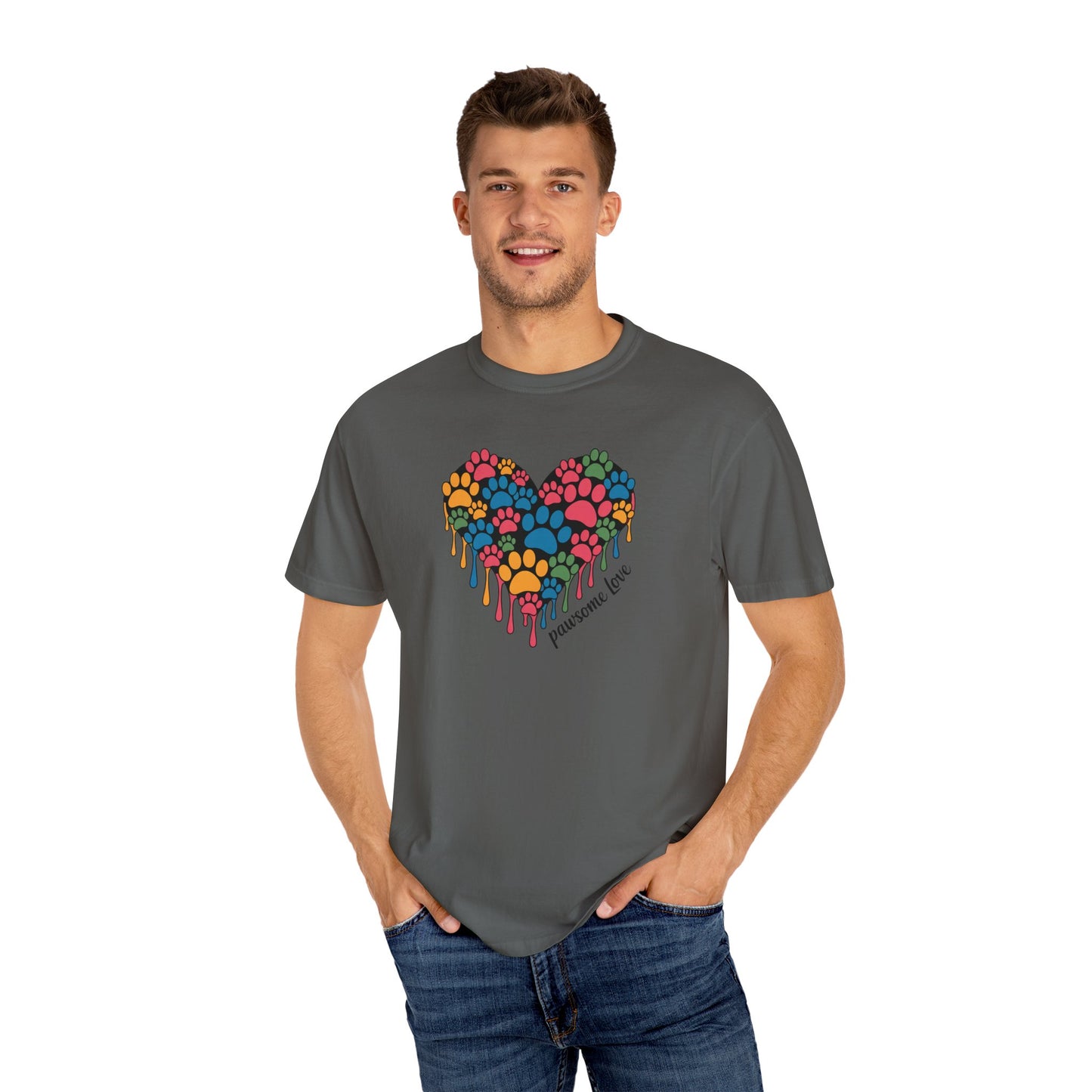 Pawsitive Love Tee - Comfort Colors