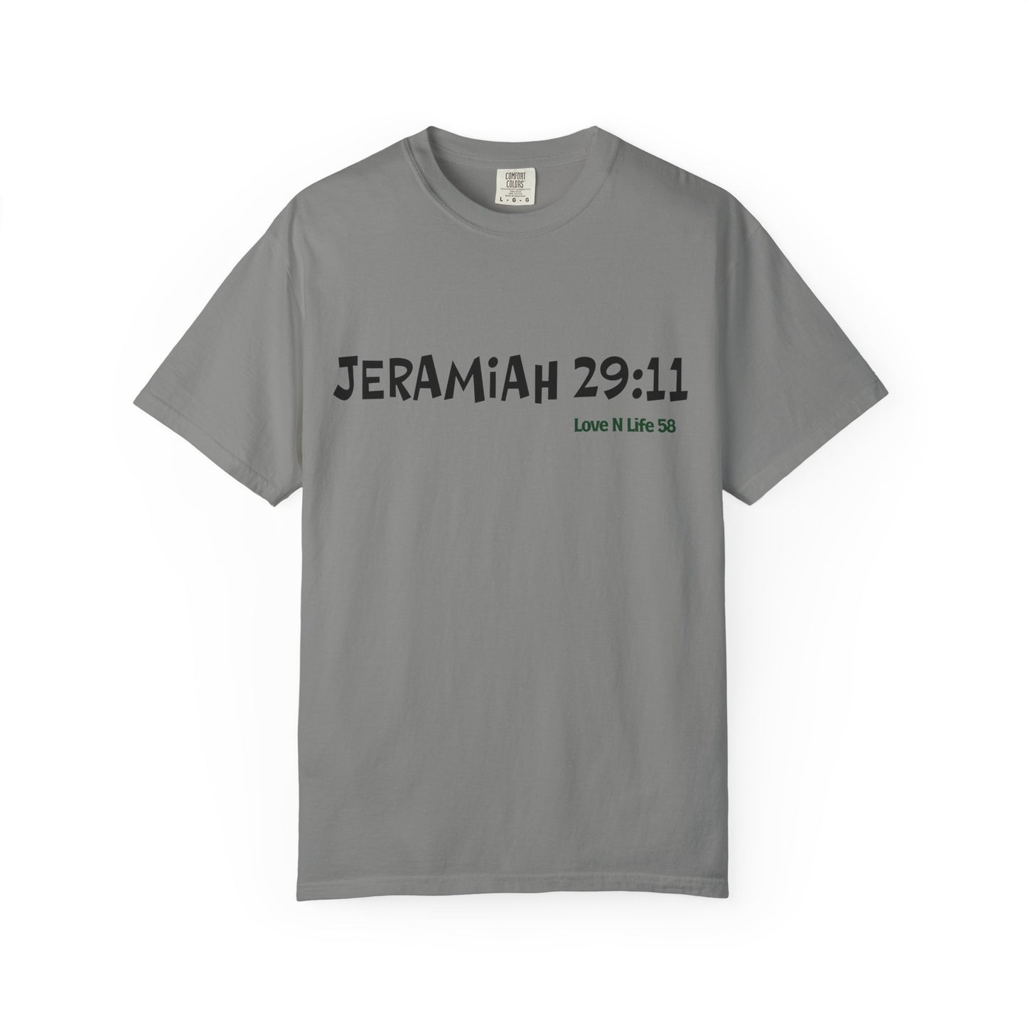 Jeremiah 29:11 Christian Scripture T-Shirt