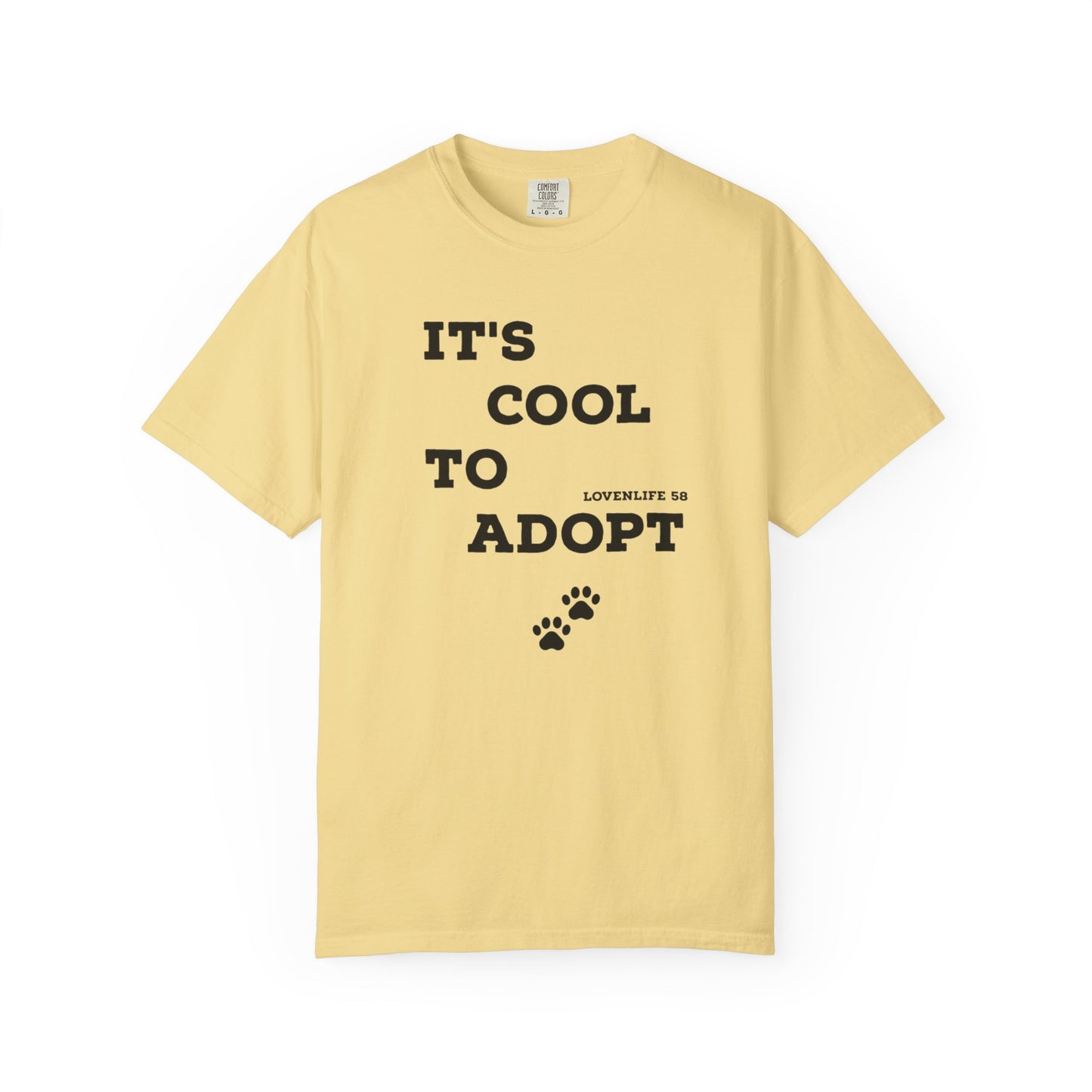 It's Cool to Adopt Tee — Pet Adoption Awareness Tee