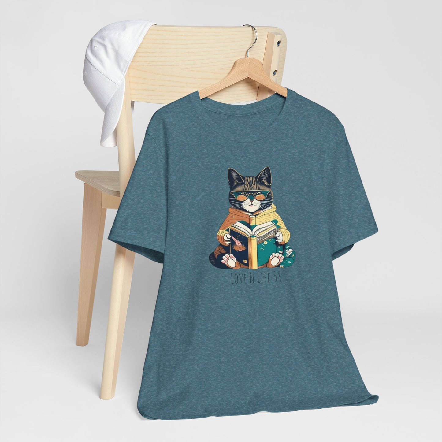 Cat Lover Tee - Bella Canvas